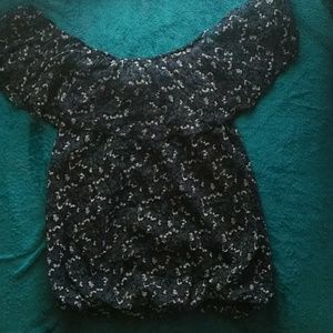 Angies Floral Print Tank